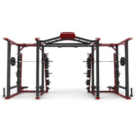 Силовая рама DOUBLE MEGA RACK (СЕРЕБРИСТЫЙ) MATRIX MAGNUM MG-MR47x2, фото 